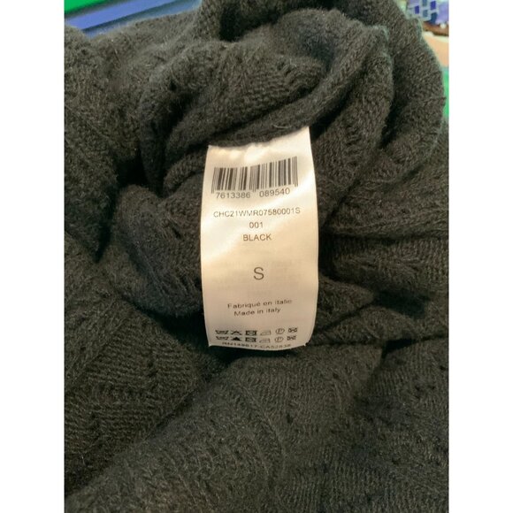 Chloe Black Wool Cashmere Long Sleeve Maxi Sweater Dress $1995, Size Small - Picture 11 of 11